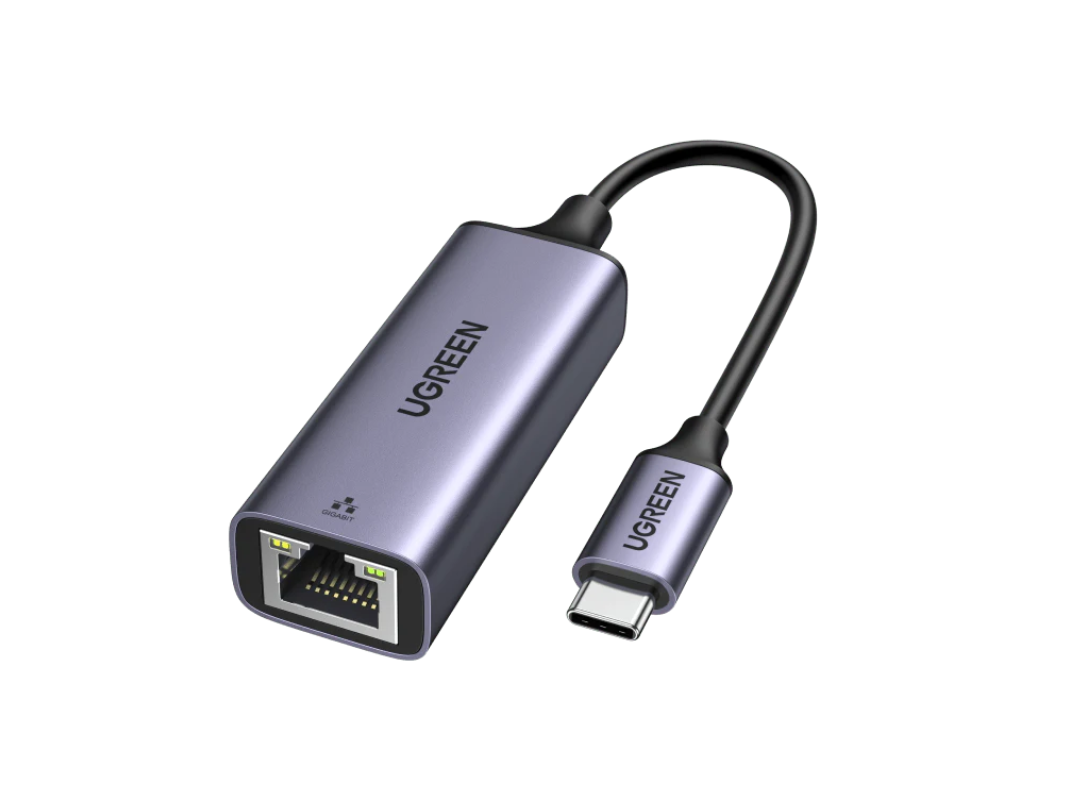 UGreen USB Type C to Gigabit 10/100/1000M Ethernet Adapter CM199-50737 UGreen USB Type C to Gigabit 10/100/1000M Ethernet Adapter CM199-50737